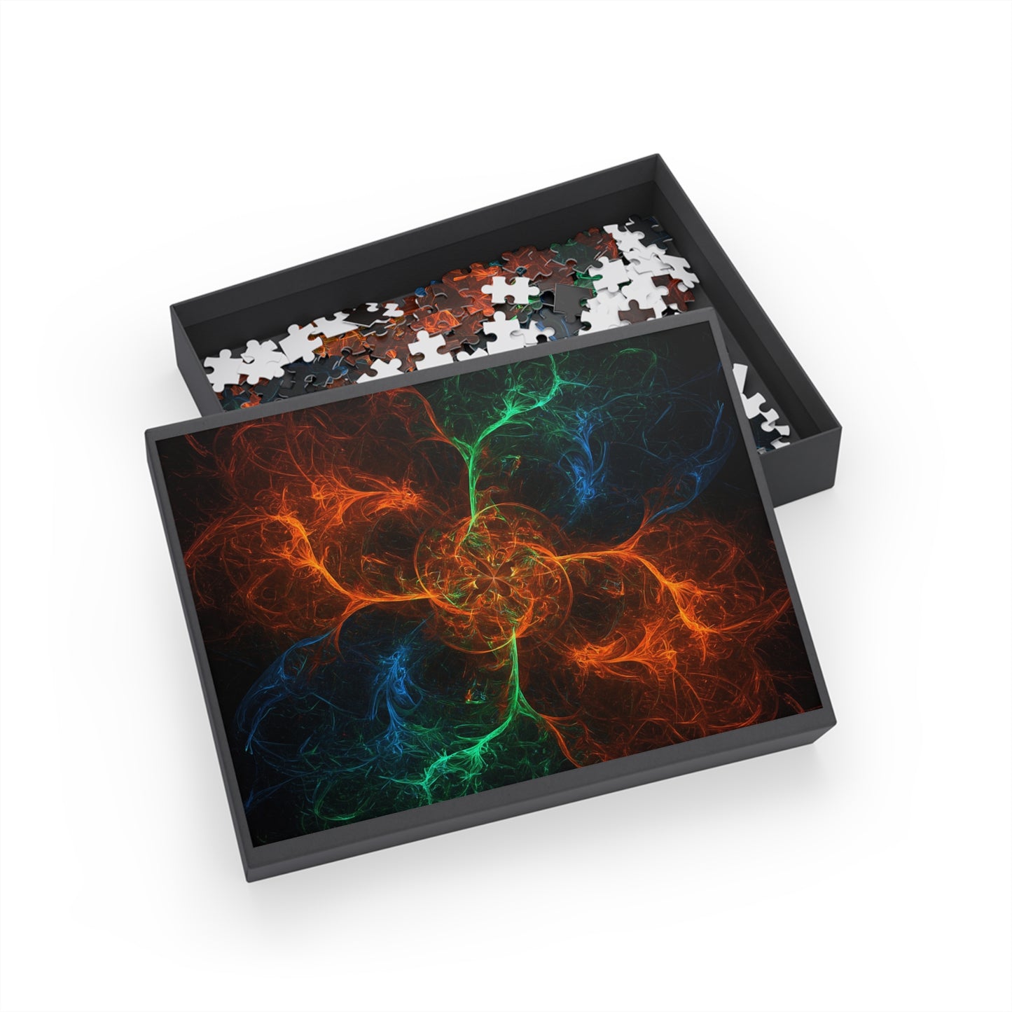 Colorful Fractal Puzzle - 500-Piece Jigsaw for All Ages