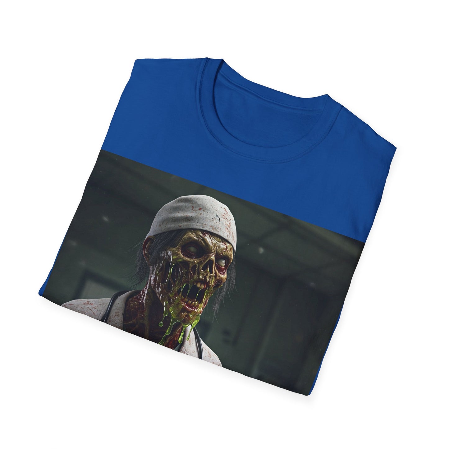 UK - Zombie Doctor Graphic T-Shirt | Unisex Horror Tee for Halloween