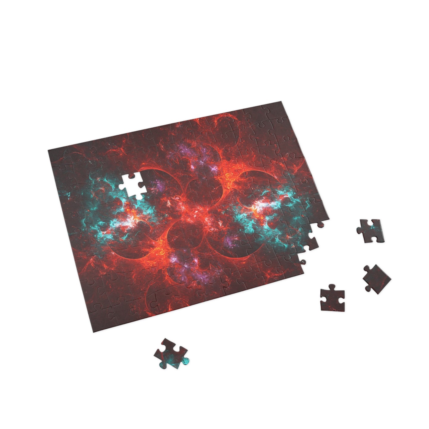 Cosmic Color Fractal Puzzle - 96, 252, 500, 1000 Pieces