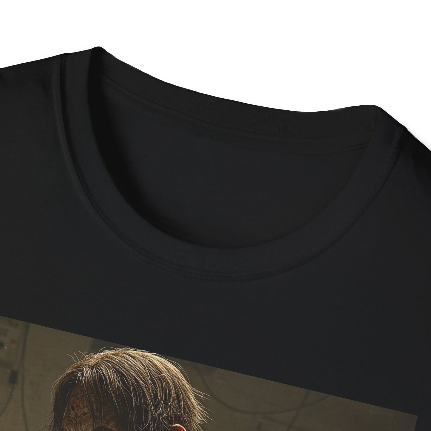 Zombie Hacker Unisex Softstyle T-Shirt - Retro Gaming Vibe