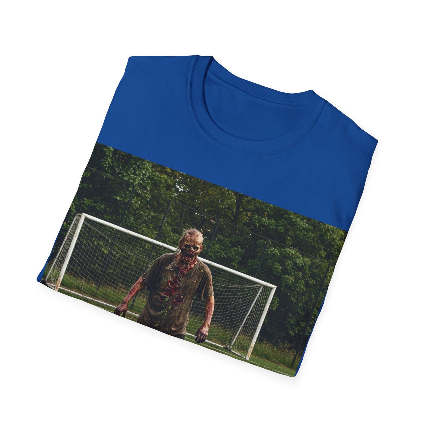 UK - Soccer Themed Unisex Softstyle T-Shirt - Perfect for Sports Lovers