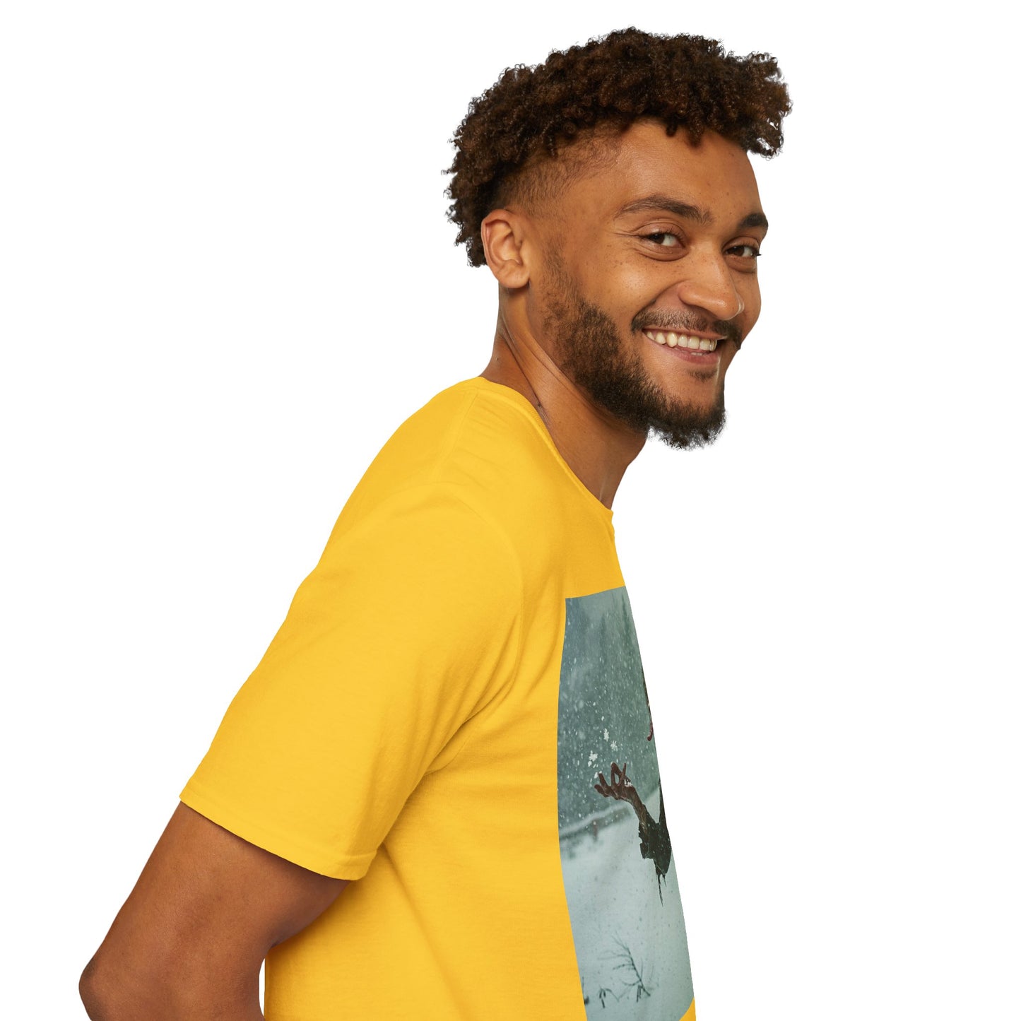Chilling Horror Graphic Tee - Unisex Softstyle T-Shirt with Spooky Design