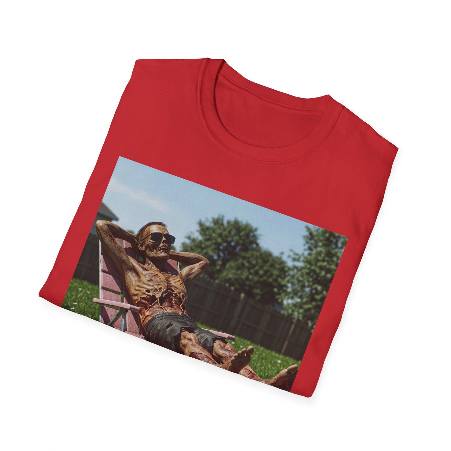 Chill Vibes Unisex Softstyle T-Shirt - Relaxed Summer Graphic Tee