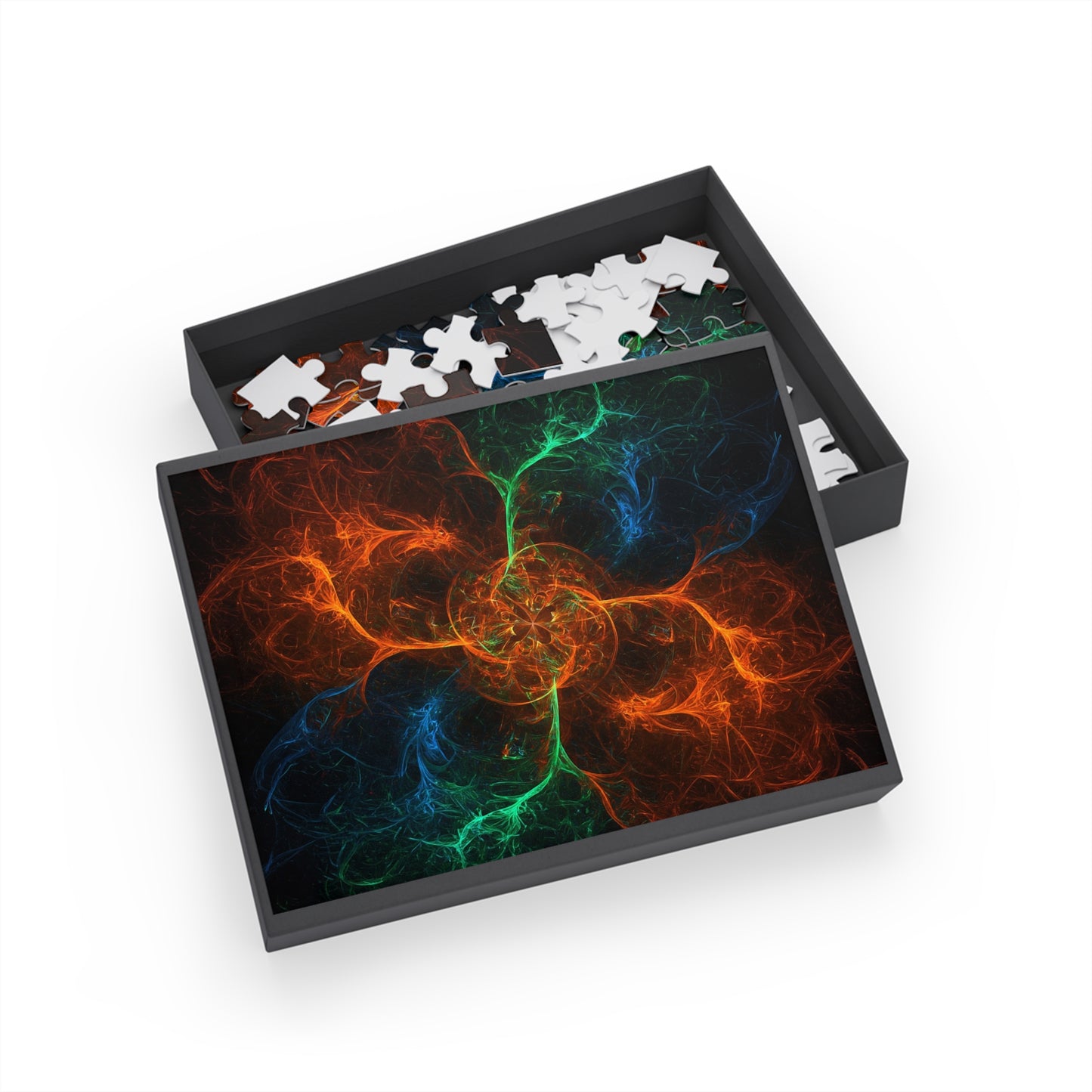 Colorful Fractal Puzzle - 500-Piece Jigsaw for All Ages