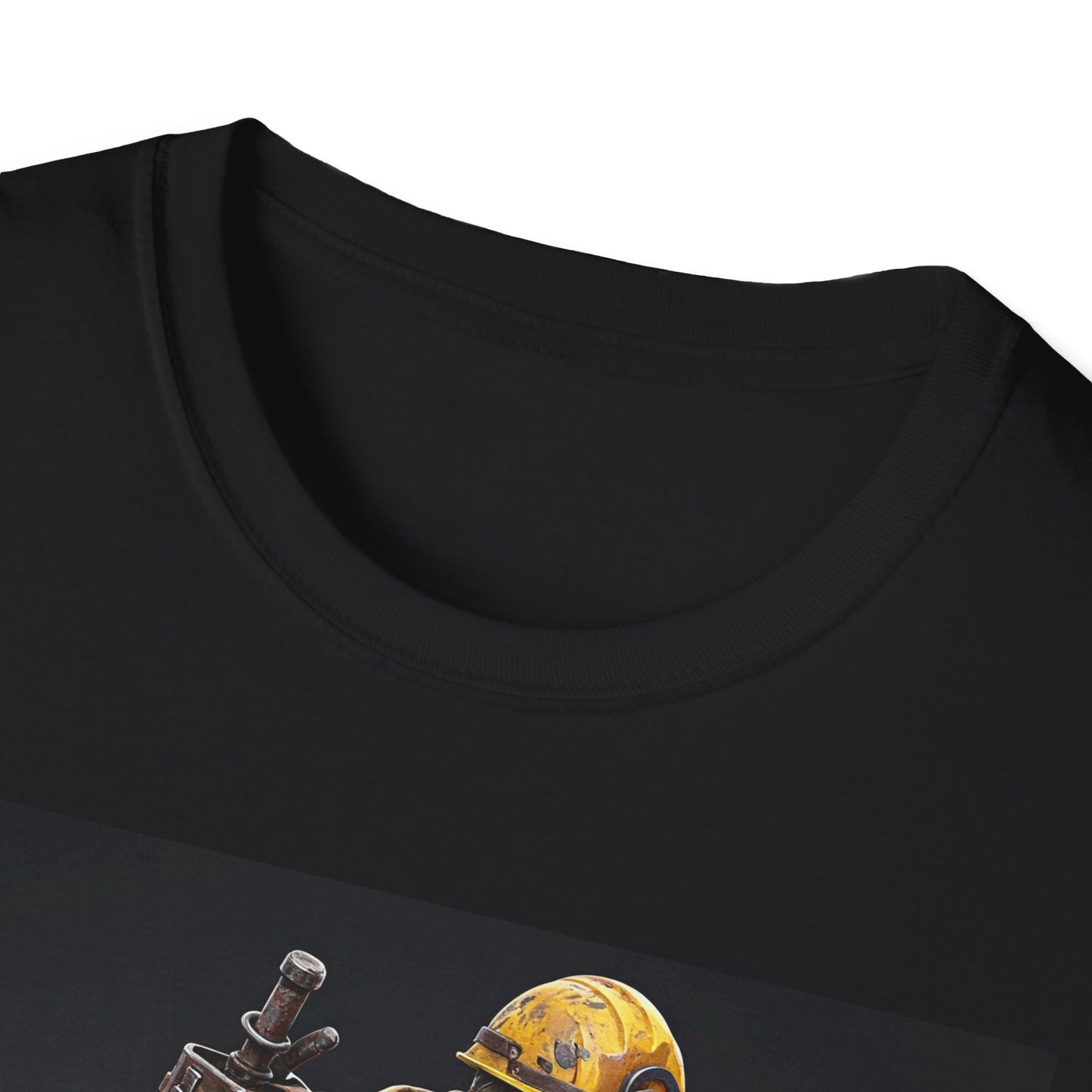 Vintage Mining Themed Unisex Softstyle T-Shirt - Perfect for Adventure Lovers