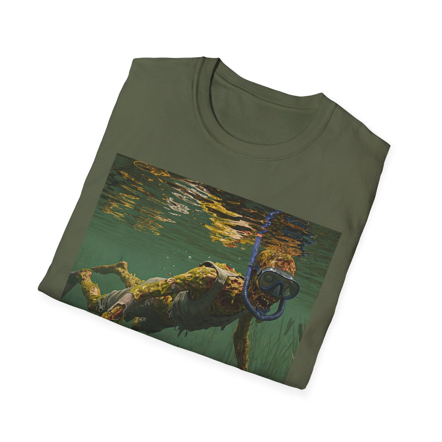Underwater Explorer Unisex Softstyle T-Shirt - Nature Lover Graphic Tee