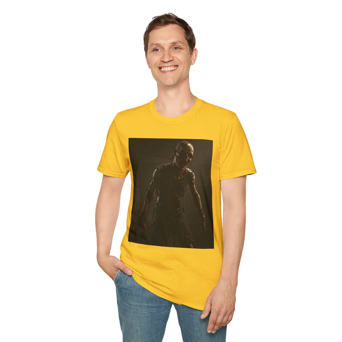 Unisex Zombie Graphic T-Shirt - Perfect for Halloween and Horror Fans