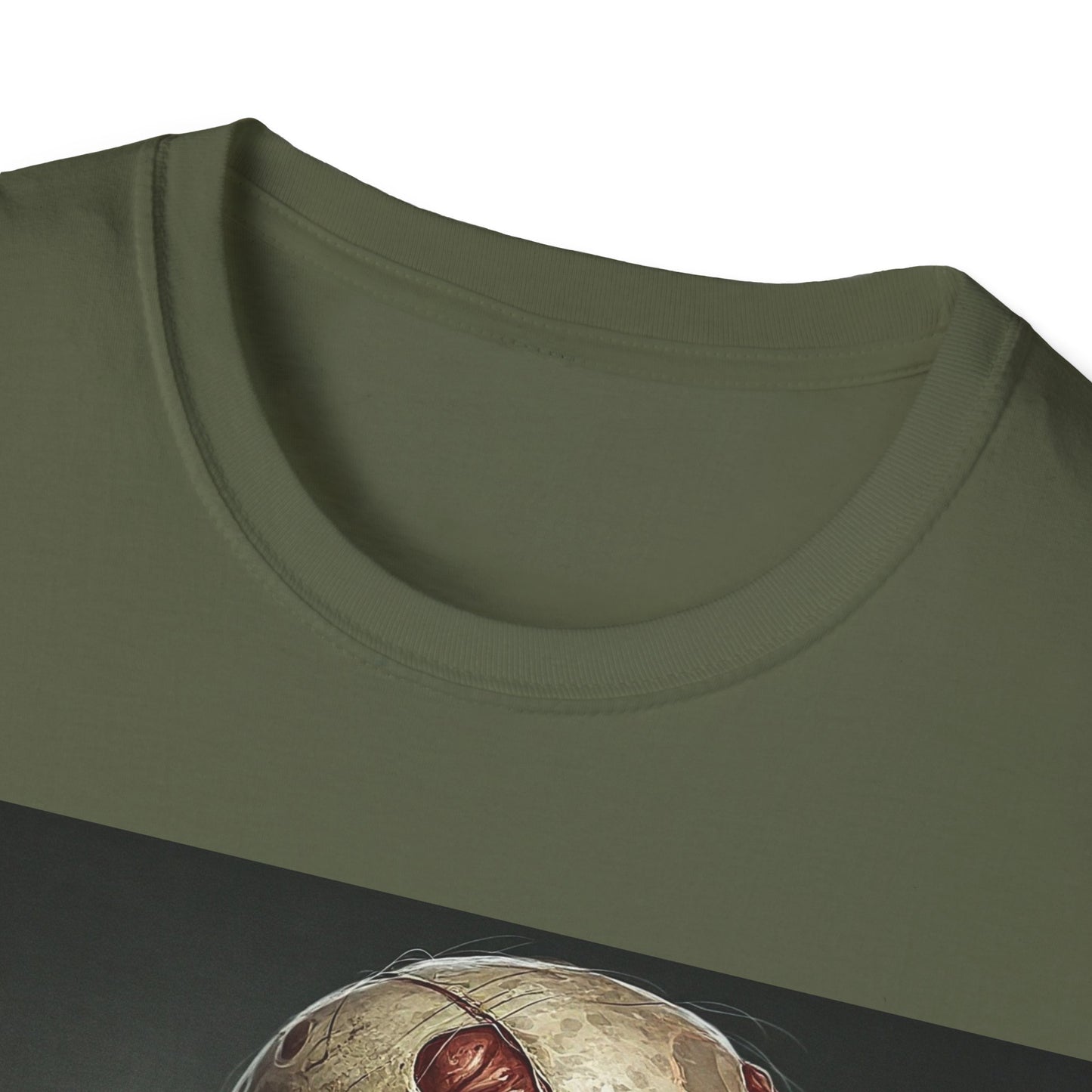 UK - Zombie Graphic Unisex Softstyle T-Shirt for Horror Fans