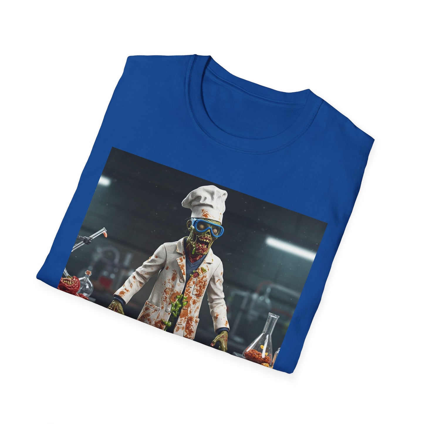 Zombie Chef Unisex Softstyle T-Shirt - Fun Halloween Casualwear