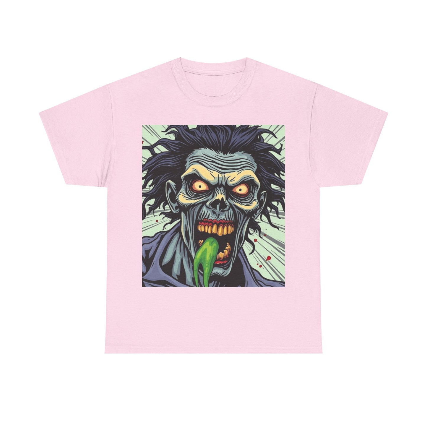 UK - Zombie Graphic Unisex Heavy Cotton Tee