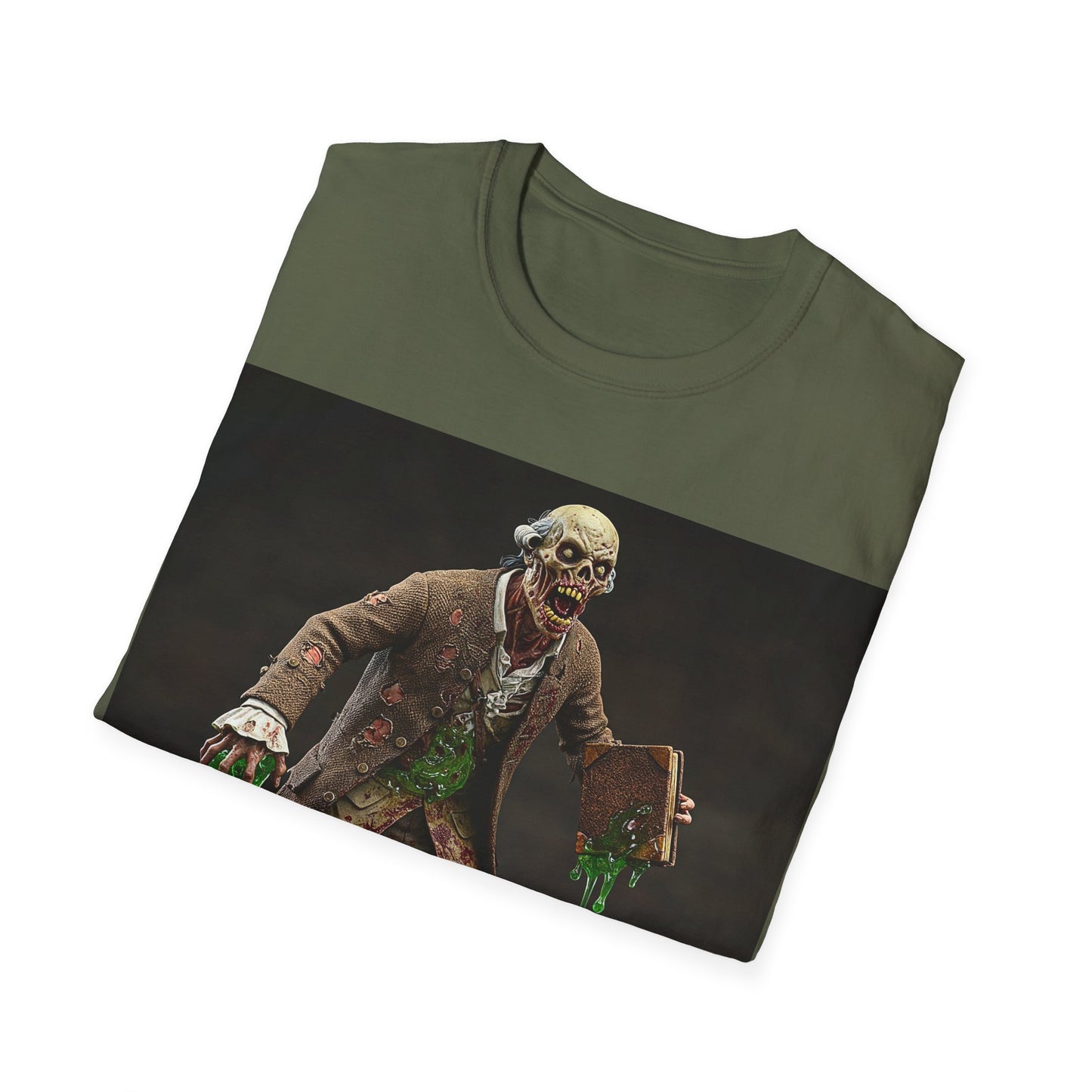 UK - Zombie Science Unisex Softstyle T-Shirt - Spooky Halloween Apparel