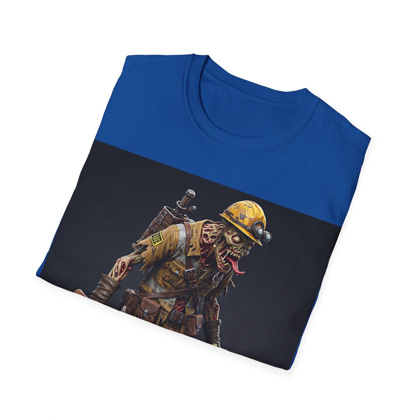 UK - Vintage Mining Themed Unisex Softstyle T-Shirt - Perfect for Adventure Lovers