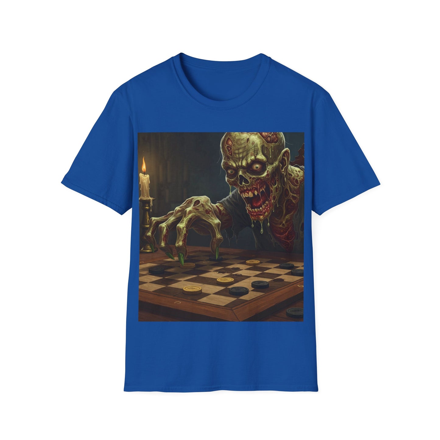 UK - Gamer Zombie Chess Unisex Softstyle T-Shirt