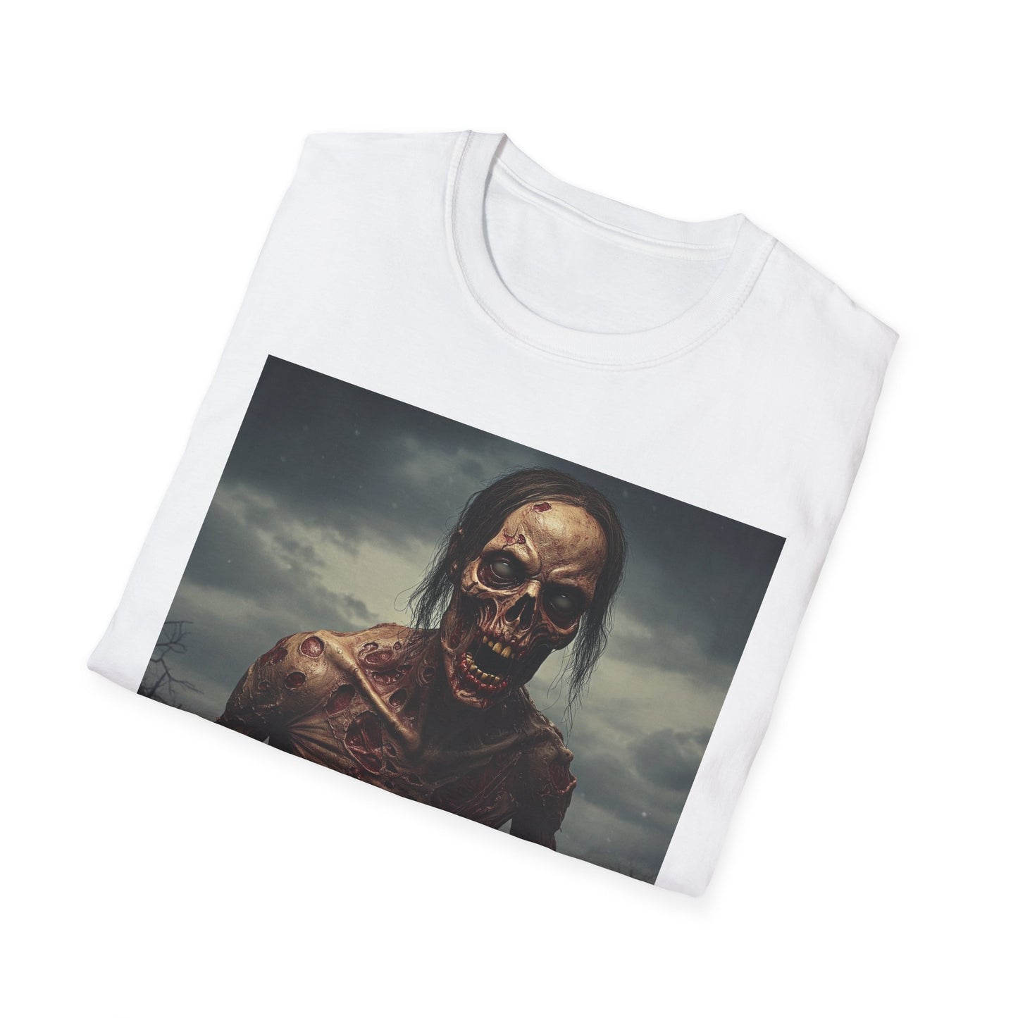 Chilling Horror Graphic T-Shirt for Halloween Enthusiasts