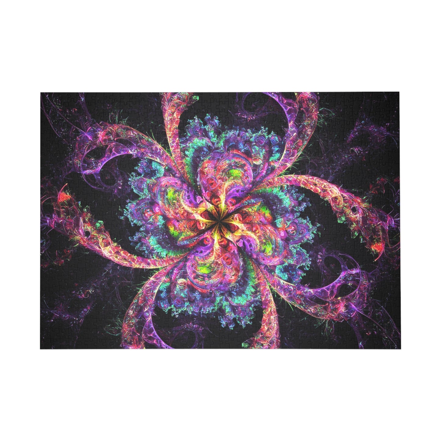 092- Fractal Puzzle (96, 252, 500, 1000-Piece) - Fun Family Activity and Gift