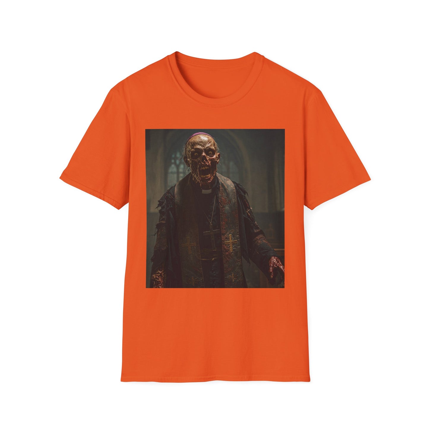 Unisex Horror Graphic T-Shirt - Spooky Skeleton Design