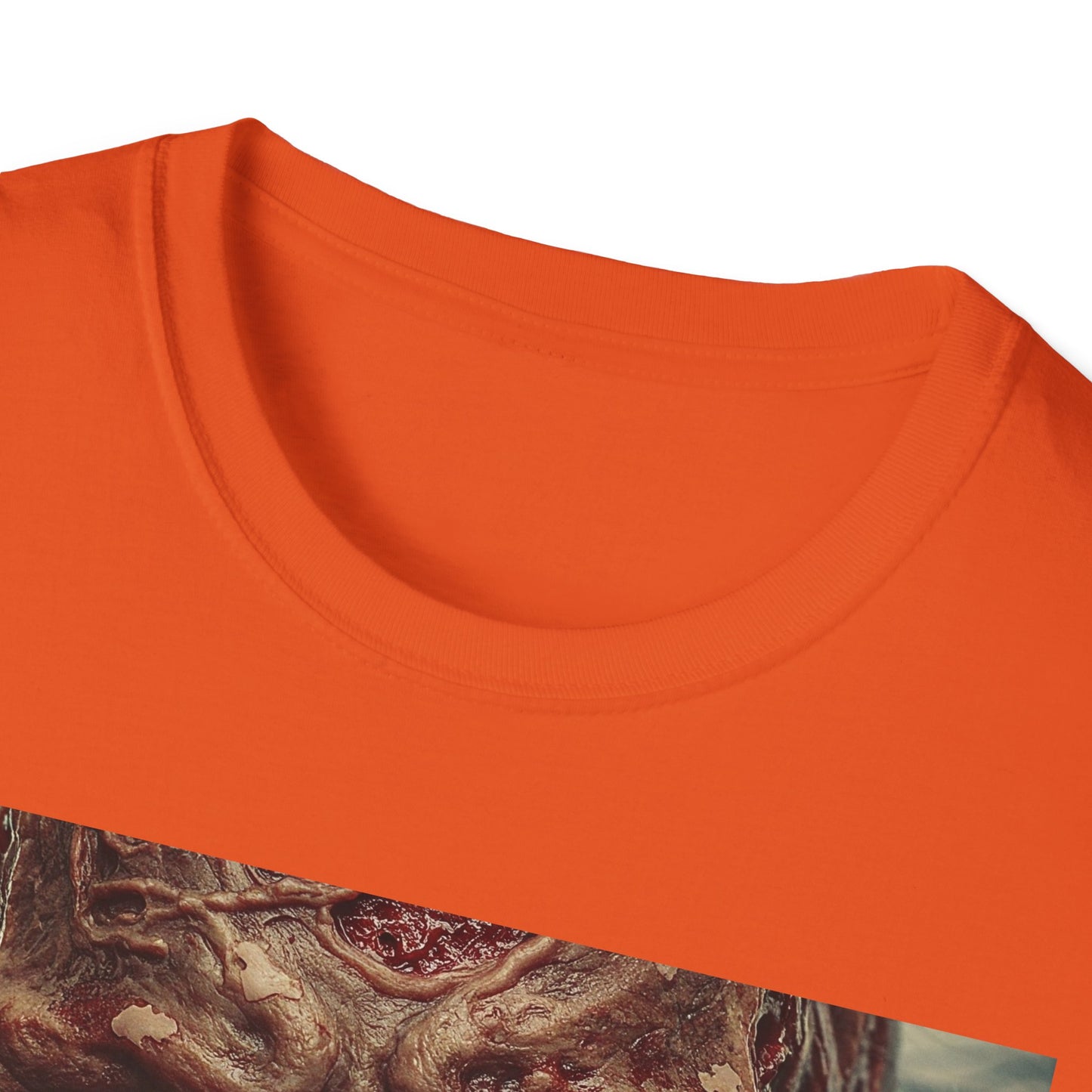 Apocalyptic Portrait Tee: A Vision of Decay