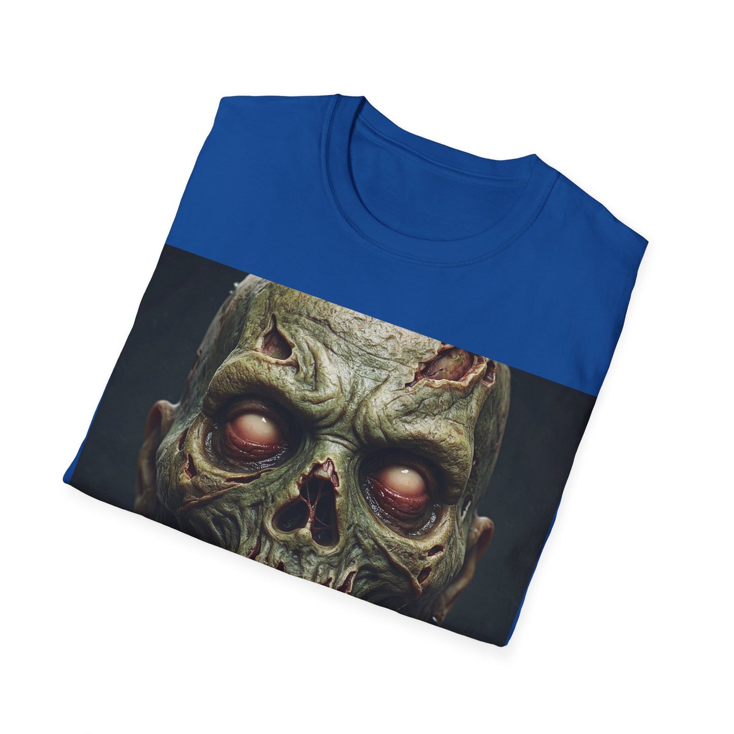 UK - Zombie Apocalypse Apocalyptic Portrait Tee, bold, decaying zombie graphic