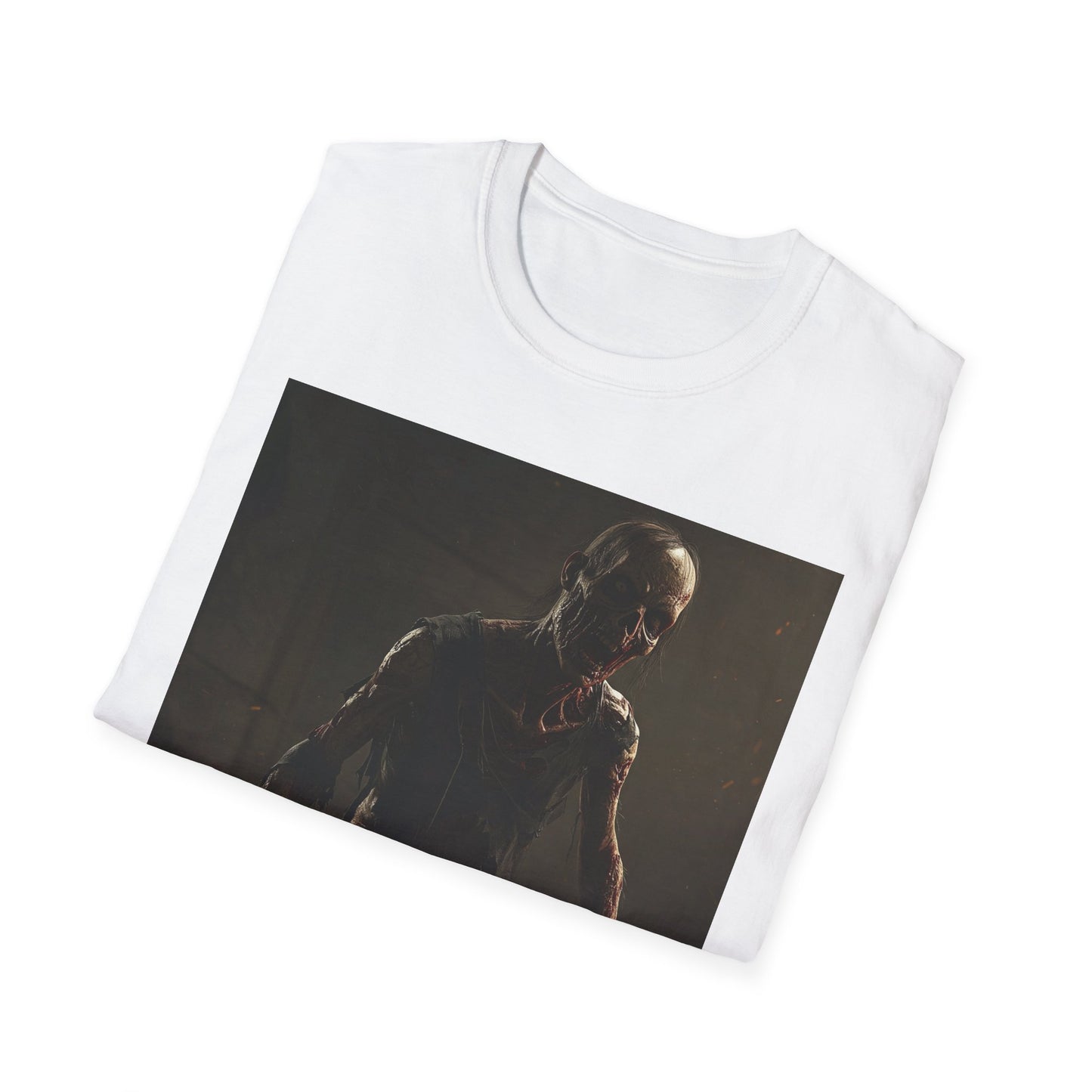 Unisex Zombie Graphic T-Shirt - Perfect for Halloween and Horror Fans