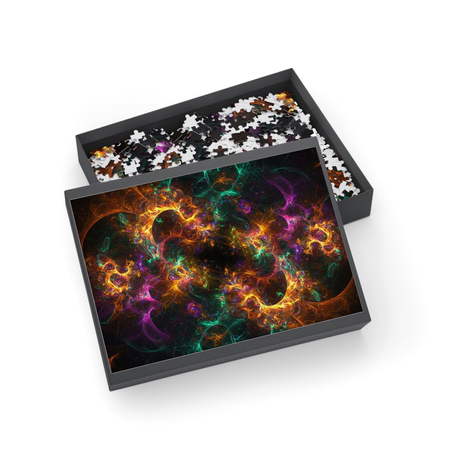 Colorful Cosmic Puzzle - 500-Piece Jigsaw for Family Fun