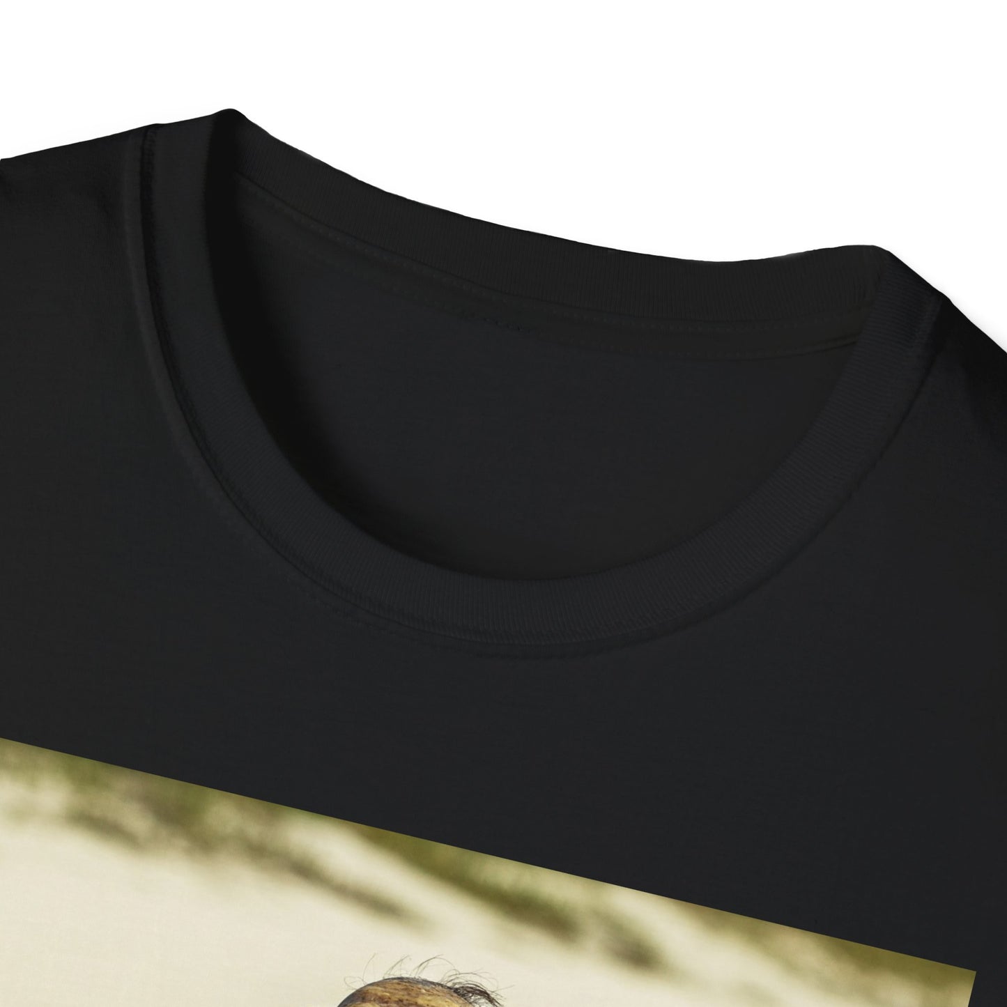 Chillin' Skeleton Unisex Softstyle T-Shirt - Perfect for Halloween & Casual Wear