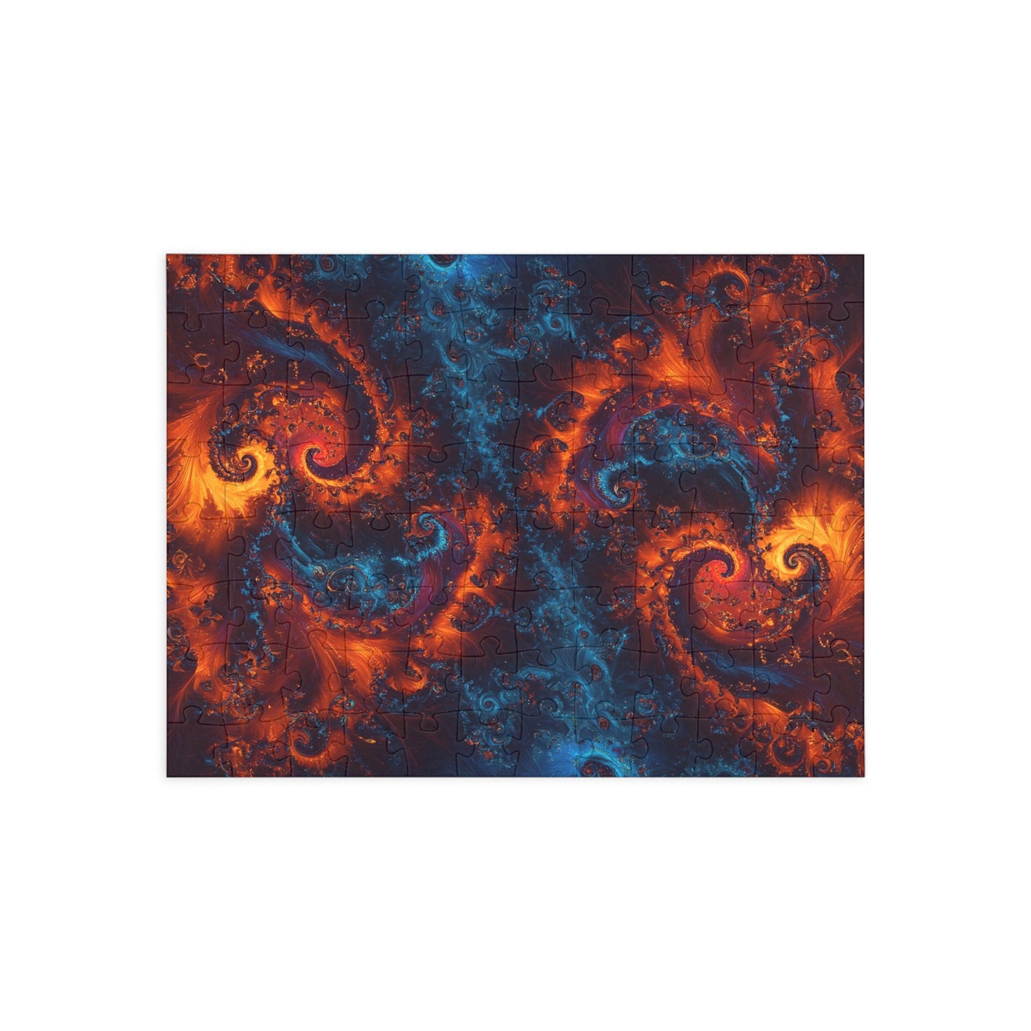 Vibrant Swirls Puzzle - 1000-Piece Colorful Abstract Jigsaw