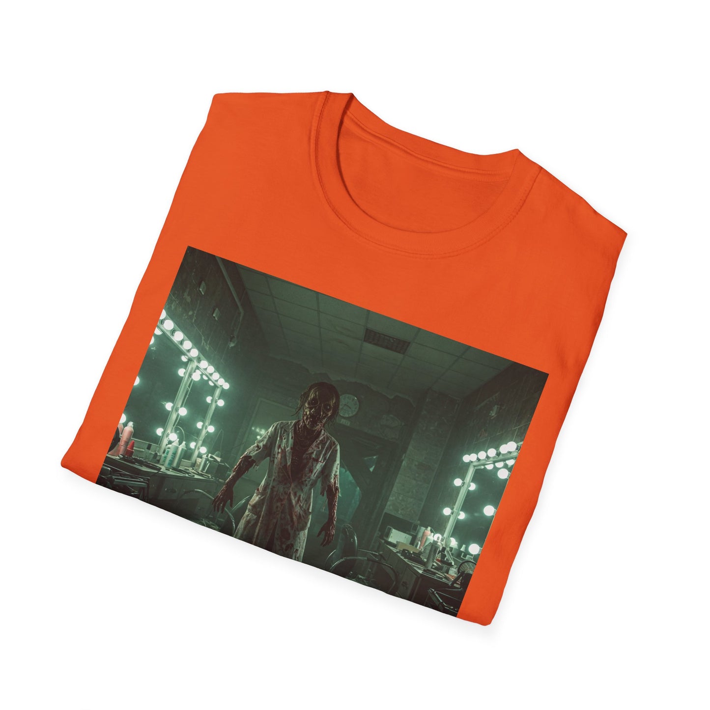 Creepy Horror Unisex Softstyle T-Shirt - Perfect for Halloween
