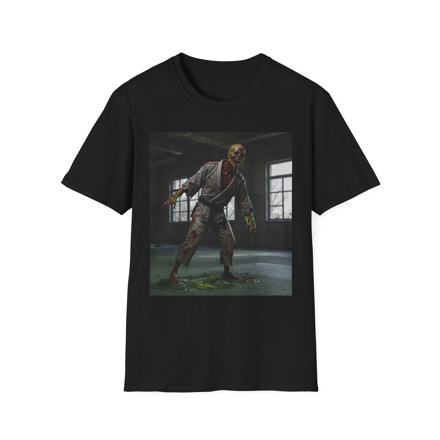 Unisex Zombie Graphic T-Shirt - Perfect for Halloween and Horror Fans