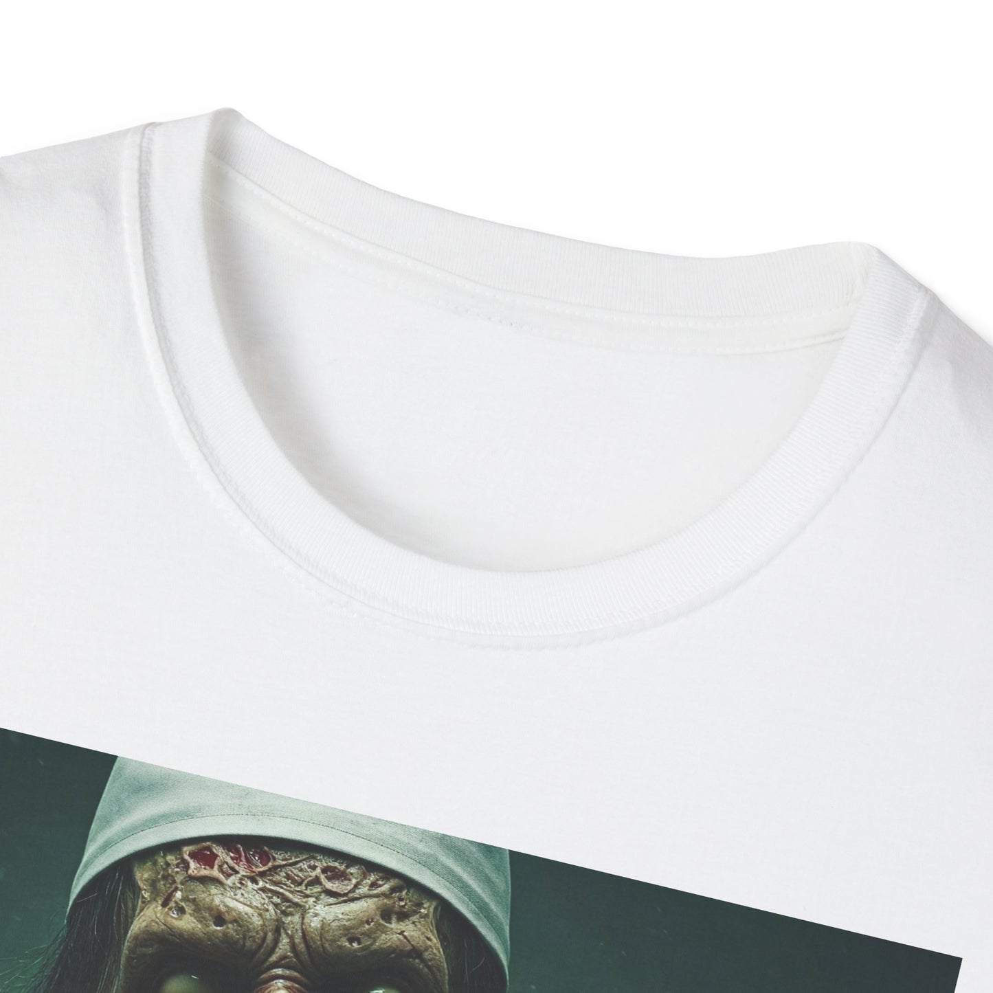 Zombie Doctor Unisex Softstyle T-Shirt - Perfect for Halloween and Horror Fans