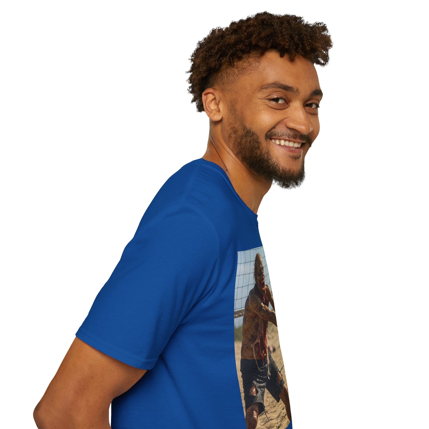 Beach Volleyball Unisex Softstyle T-Shirt - Perfect for Summer Fun and Sports Lovers