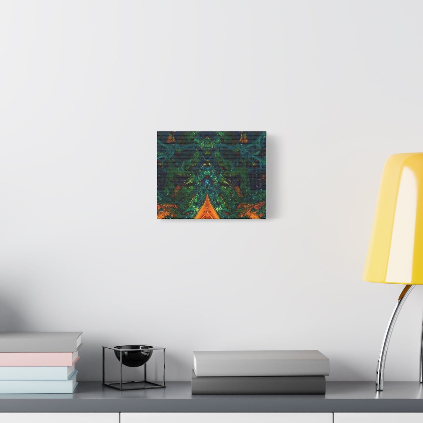 Vibrant Abstract Fractal Art Canvas Print
