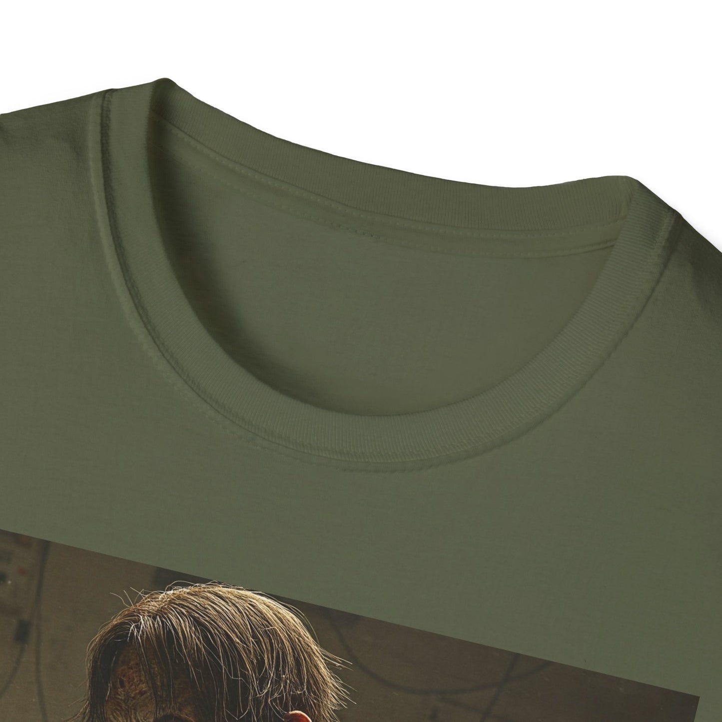 Zombie Hacker Unisex Softstyle T-Shirt - Retro Gaming Vibe
