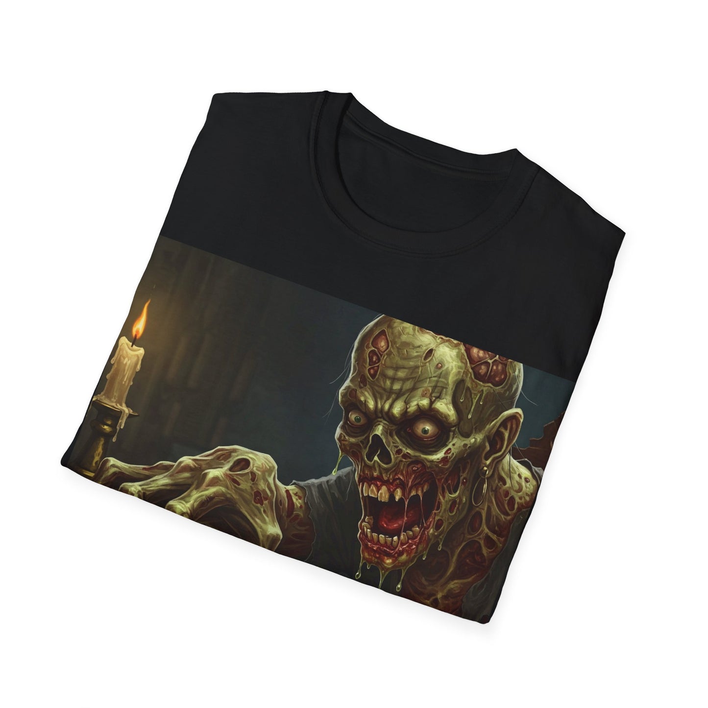 UK - Gamer Zombie Chess Unisex Softstyle T-Shirt