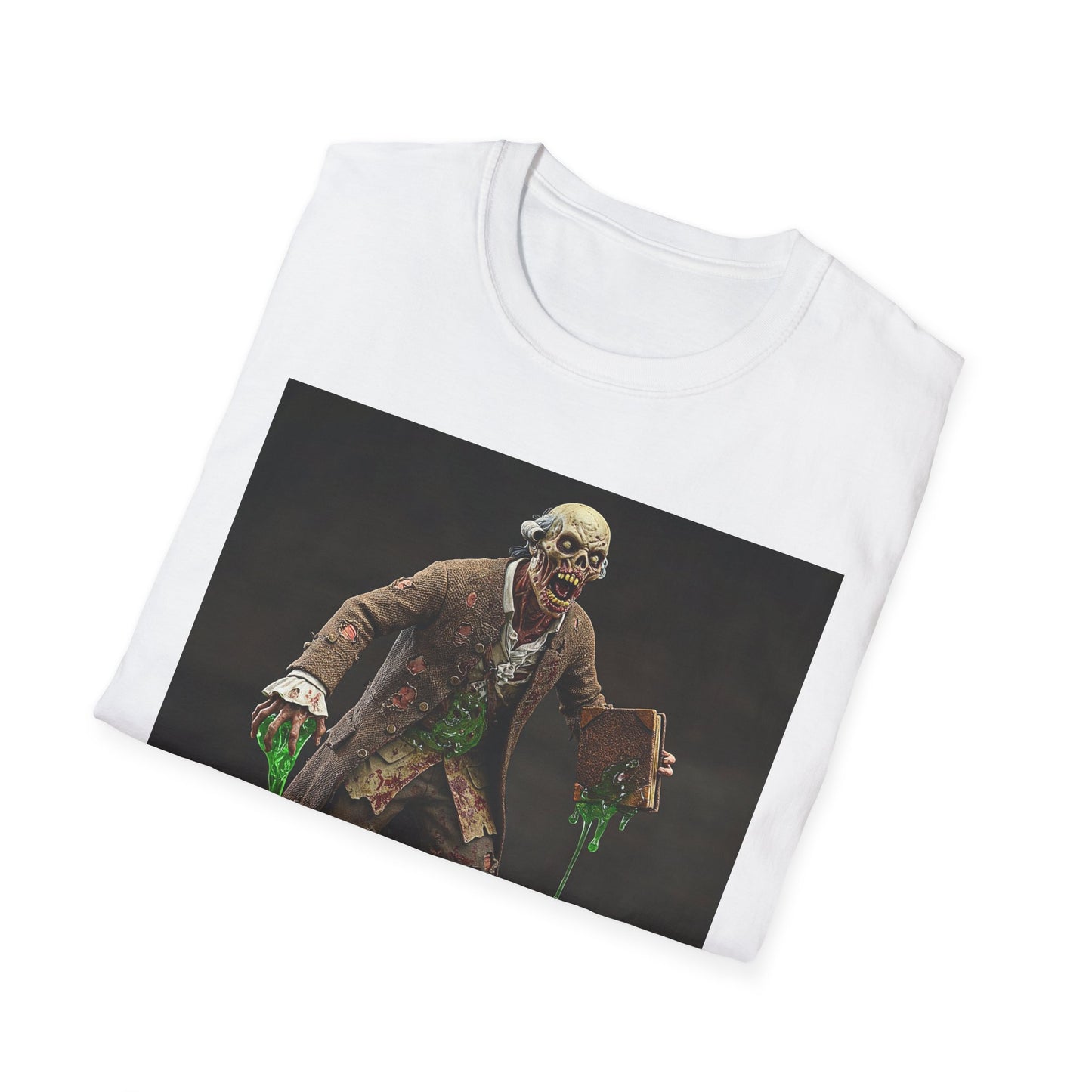 Zombie Science Unisex Softstyle T-Shirt - Spooky Halloween Apparel
