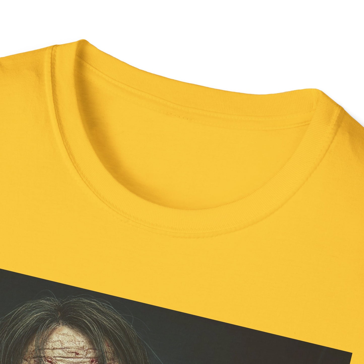 Zombie Graphic Unisex Softstyle T-Shirt - Perfect for Halloween Horror Fans