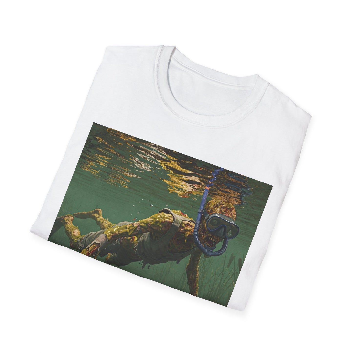 Underwater Explorer Unisex Softstyle T-Shirt - Nature Lover Graphic Tee