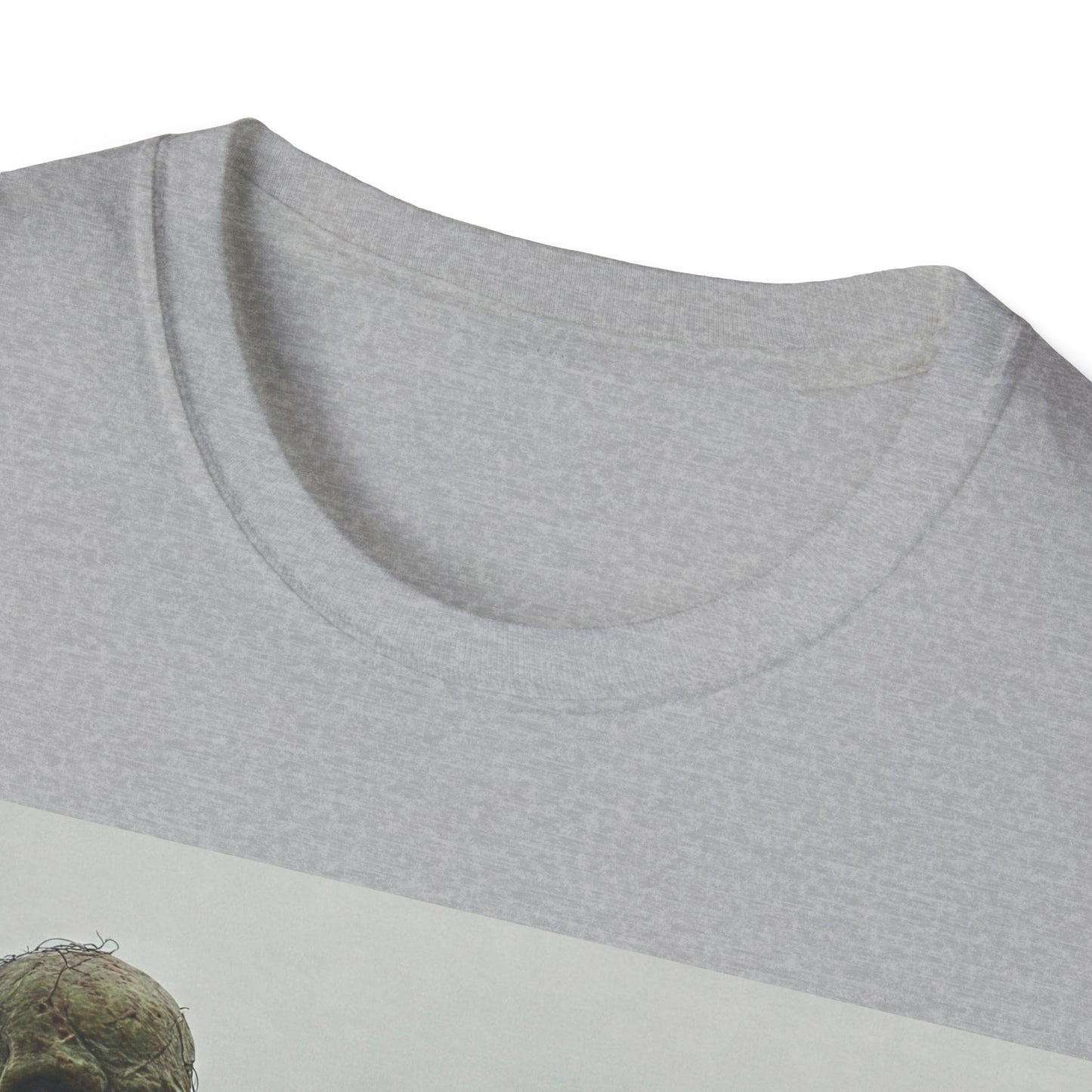 UK - Patriot Zombie Apocalypse Apocalyptic Portrait Tee, bold, decaying zombie graphic