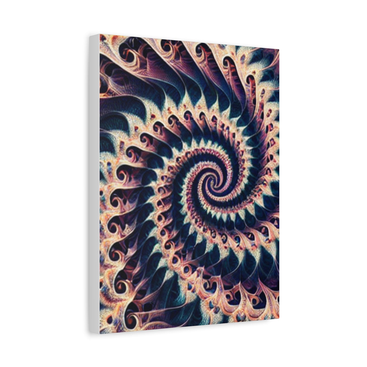 Abstract Spiral Art Canvas Print - Modern Home Decor for Art Lovers