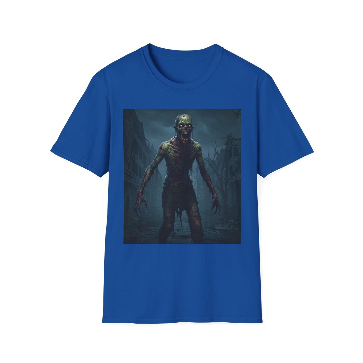Zombie Apocalypse Unisex Softstyle T-Shirt - Perfect for Horror Lovers