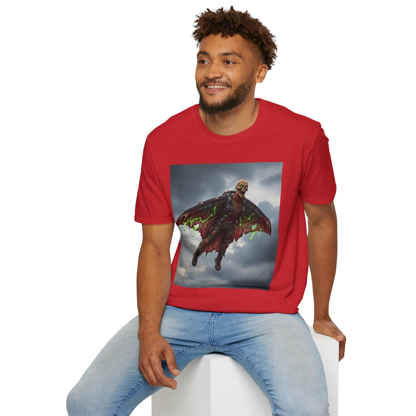 Vintage Horror Mothman Graphic Tee