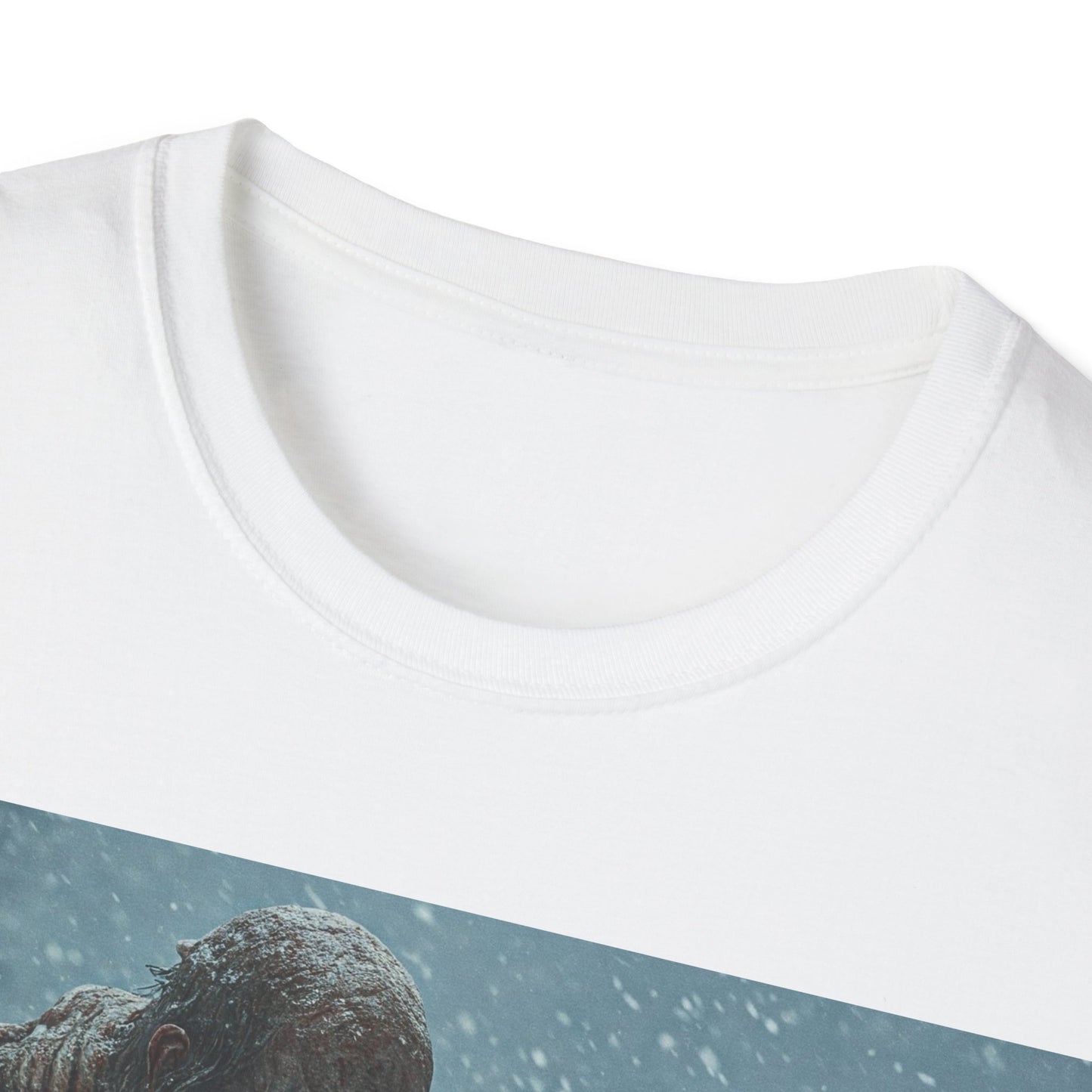 UK - Unisex Softstyle T-Shirt | Snowy Scene Fan Tee