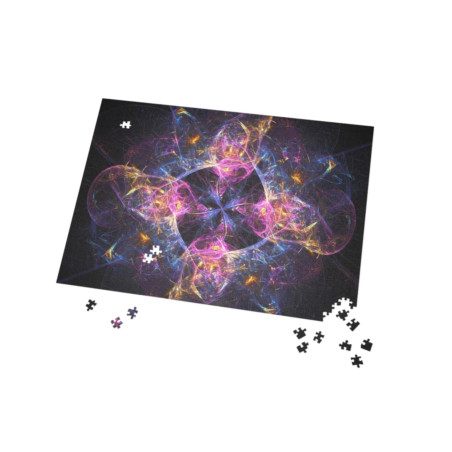 017 - Fractal Puzzle (96, 252, 500, 1000-Piece) - Fun Family Activity and Gift