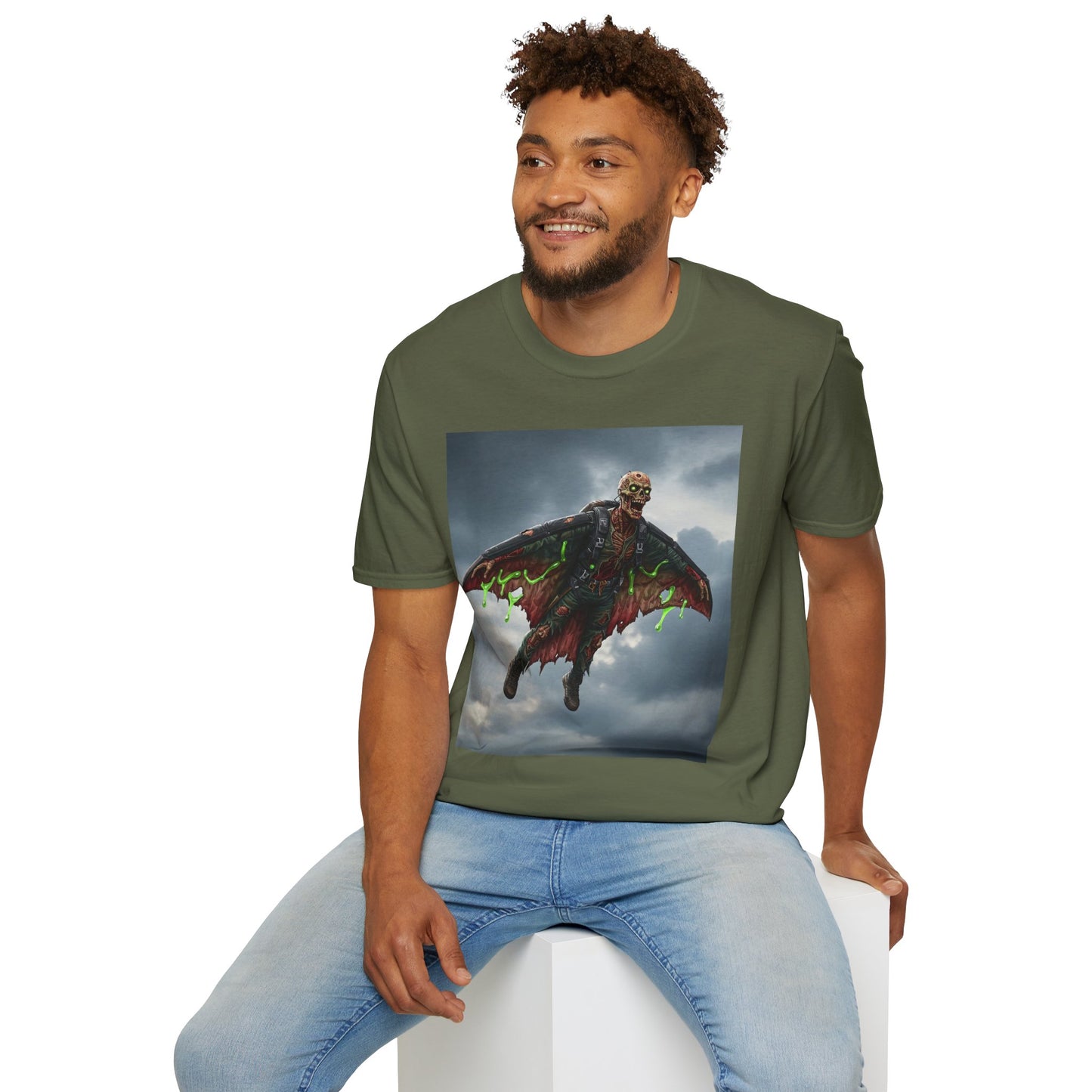 Vintage Horror Mothman Graphic Tee