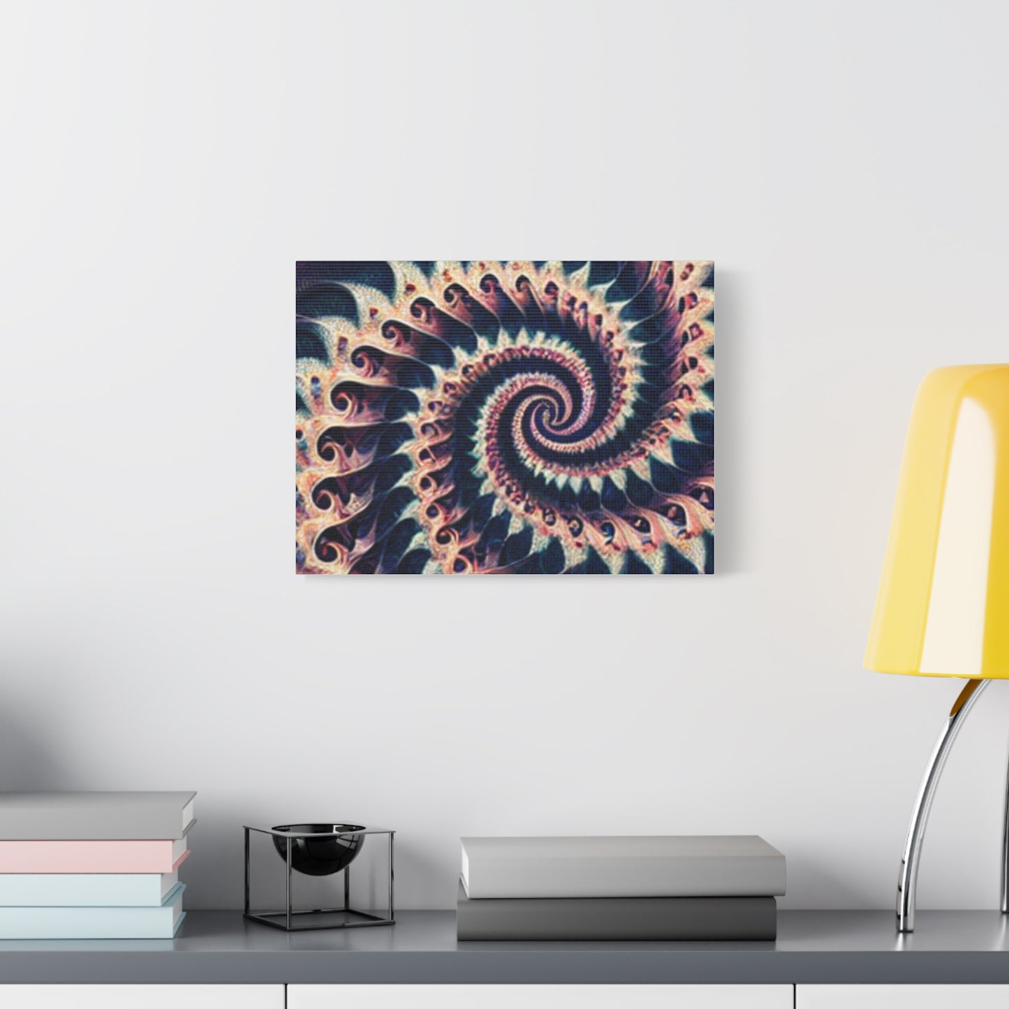 Abstract Spiral Art Canvas Print - Modern Home Decor for Art Lovers