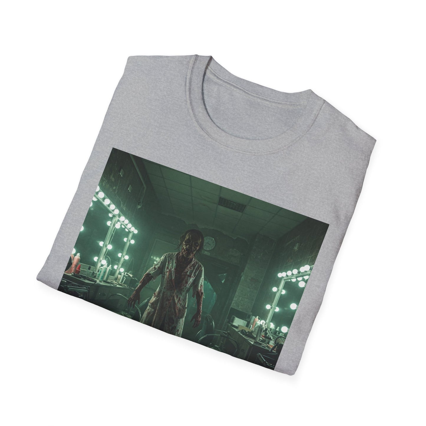 Creepy Horror Unisex Softstyle T-Shirt - Perfect for Halloween