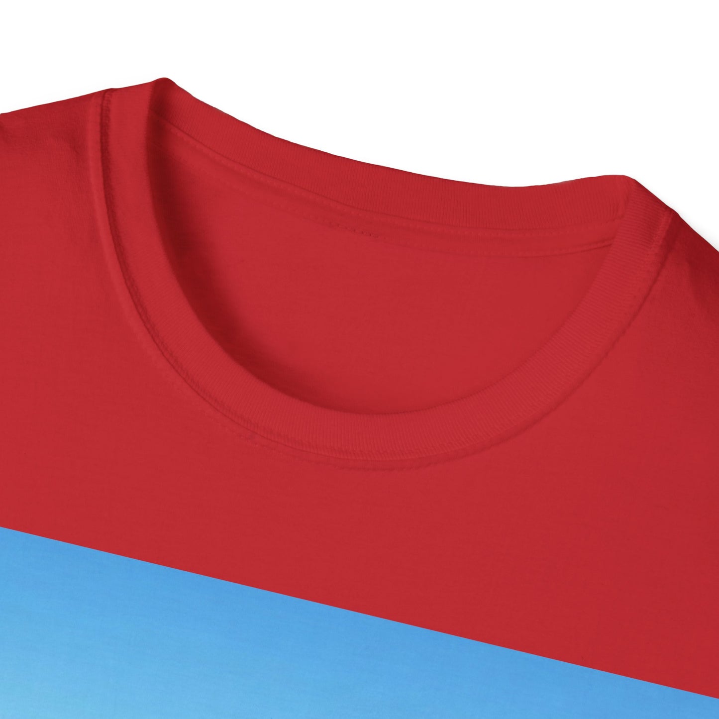 UK - Relaxed Vibes Unisex Softstyle T-Shirt - Beach Chill Design