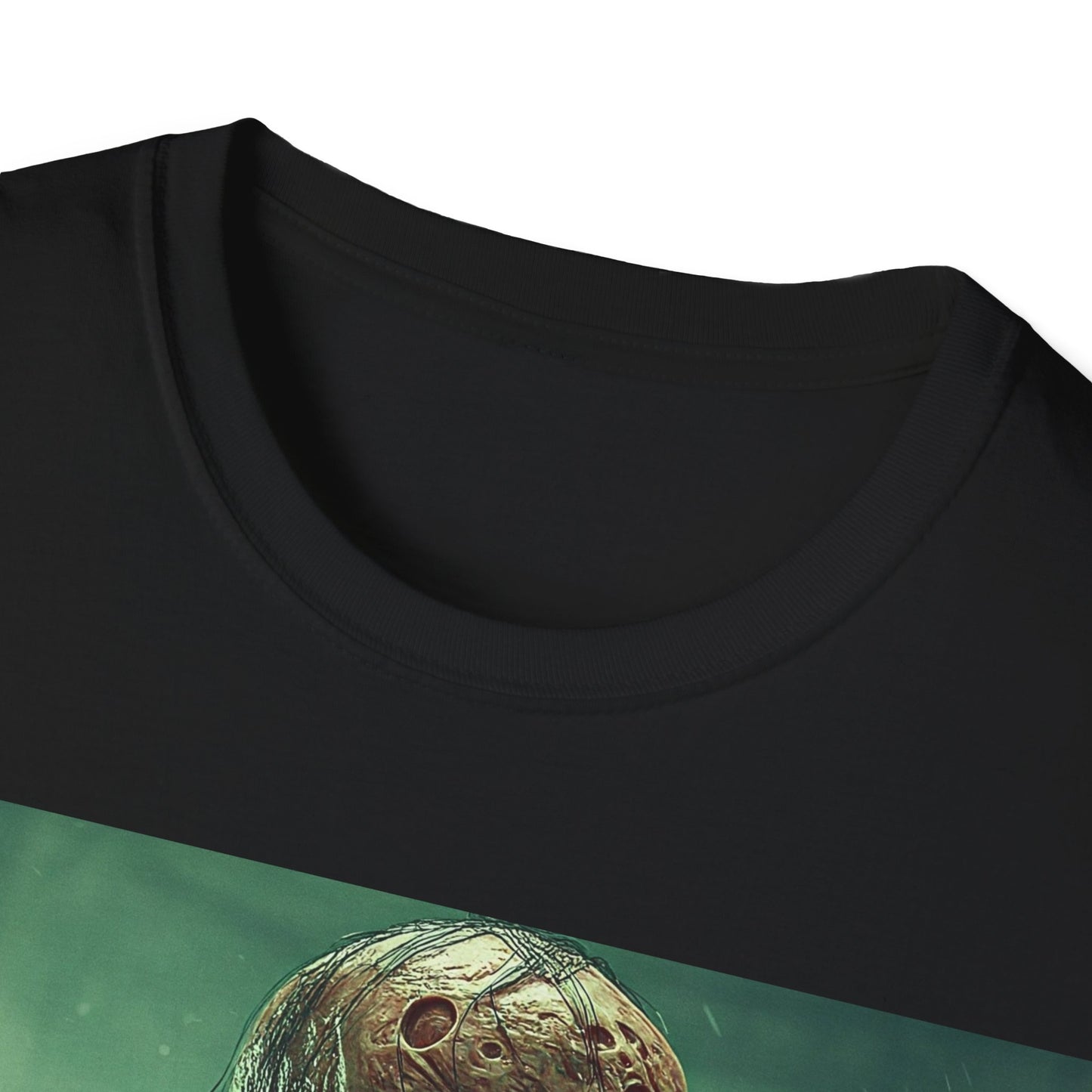 UK - Creepy Skeleton Graphic Unisex Softstyle T-Shirt