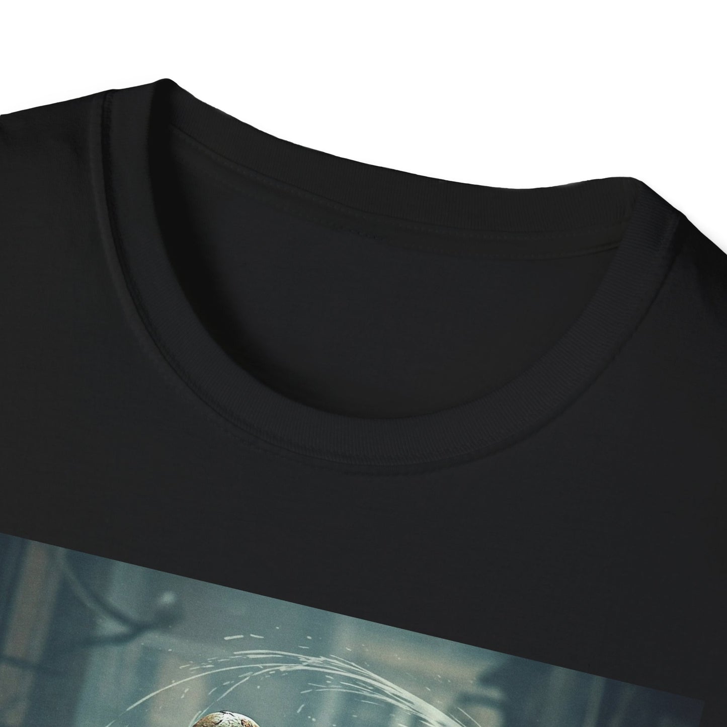 Unisex Softstyle Horror Graphic T-Shirt - Spooky Monster Design