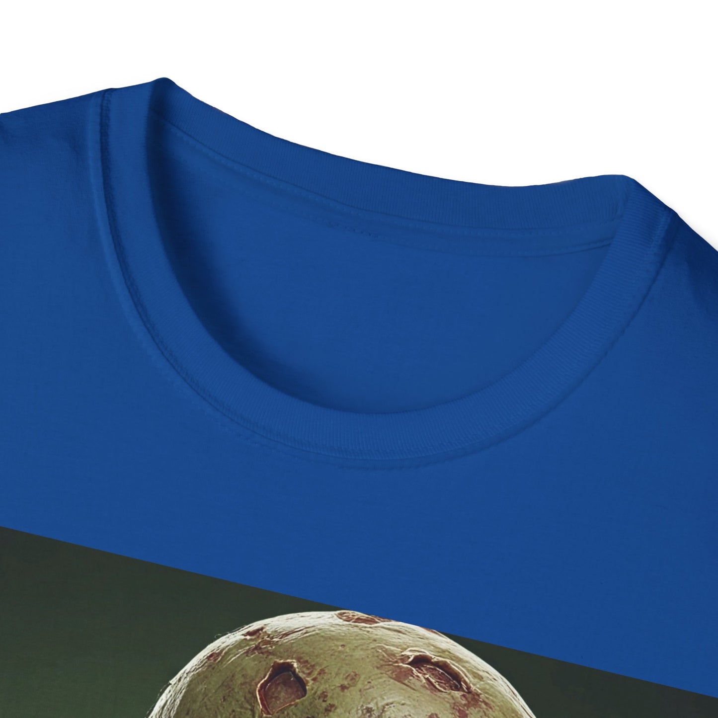 UK - Zombie Graphic Unisex Softstyle T-Shirt - Perfect for Halloween and Horror Fans