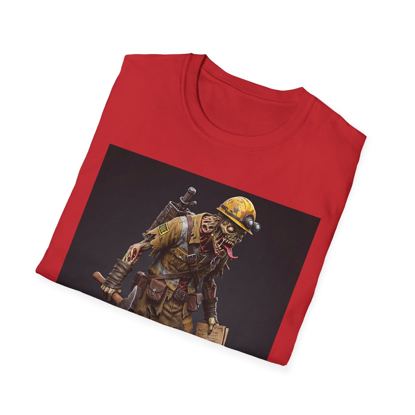 Vintage Mining Themed Unisex Softstyle T-Shirt - Perfect for Adventure Lovers